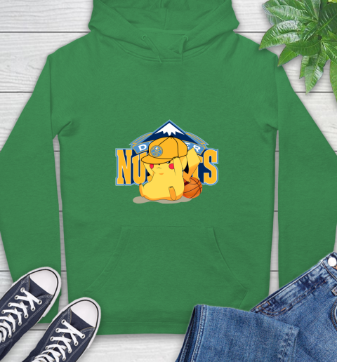 NBA Pikachu Basketball Sports Denver Nuggets Hoodie 8