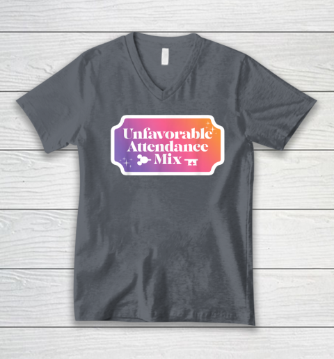 Unfavorable Attendance Mix V-Neck T-Shirt - Image 4