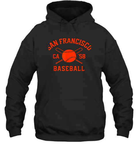 San Francisco Baseball Vintage SF The City Cali Retro Gift Hoodie