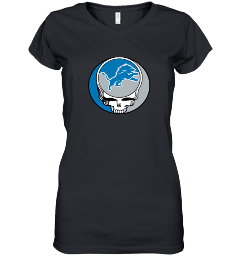 Detroit Lions x Grateful Dead Women's V-Neck T-Shirt