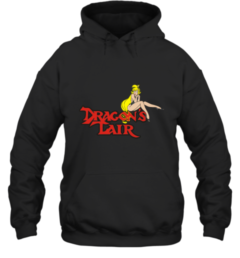 mjeu dragons lair daphne baseball shirts hoodie 23 front black
