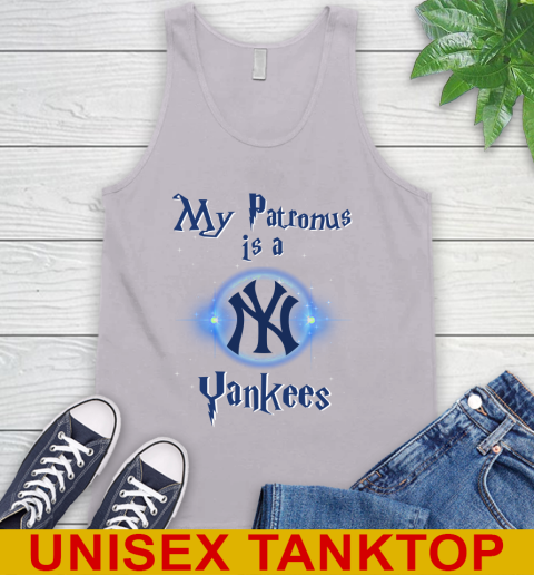 MLB Baseball Harry Potter My Patronus Is A New York Yankees Tank Top 3