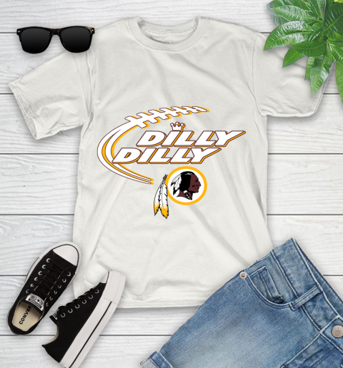 NFL Washington Redskins Dilly Dilly Football Sports Youth T-Shirt