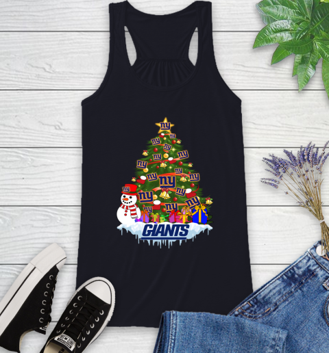 New York Giants Merry Christmas NFL Football Sports Racerback Tank 10