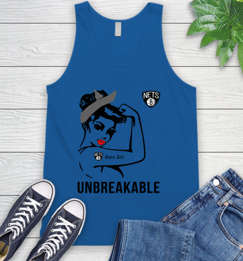 NBA Brooklyn Nets Girl Unbreakable Basketball Sports Tank Top 3