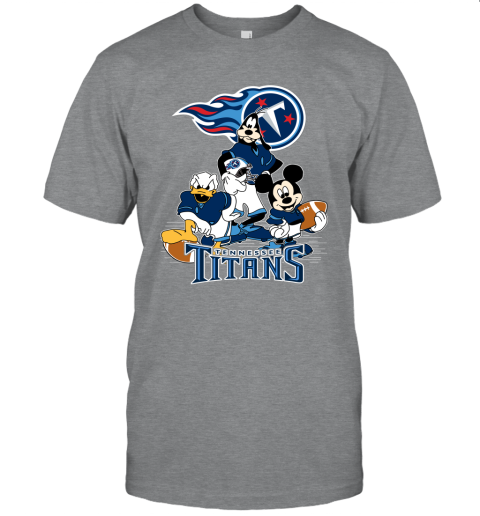 NFL Tennessee Titans Mickey Mouse Donald Duck Goofy Football T Shirt GL7WprwA4N1 classic t shirt 2 95 151514 front sport grey