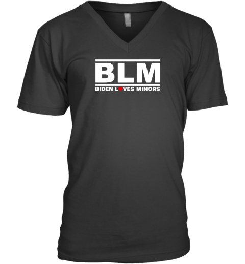 Bo Loudon Wearing Blm Biden Loves Minors V