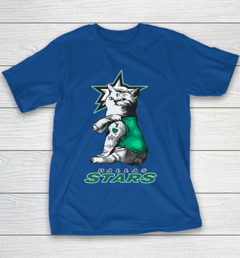 NHL My Cat Loves Dallas Stars Hockey Youth T-Shirt 6
