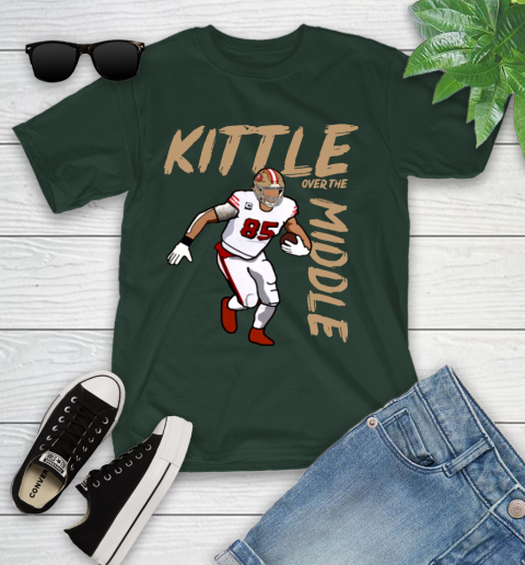 George Kittle Kittle Over the Middle San Francisco Shirt 105