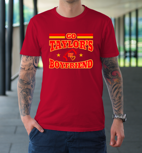 Go Boyfriend Football gift Fans T-Shirt 8