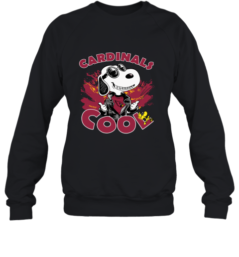 Arizona Cardinals Snoopy Joe Cool We're Awesome Sweatshirt
