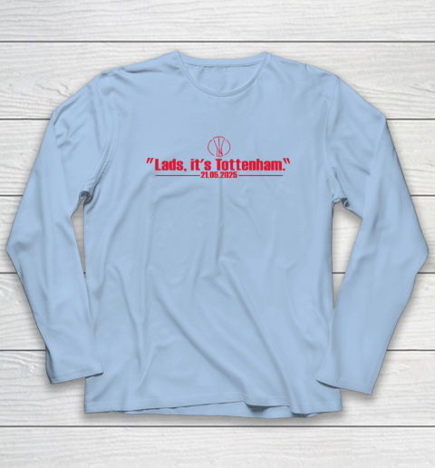 Lads It's Tottenham 21 05 2025 Long Sleeve T-Shirt 5