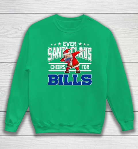 Buffalo Bills Even Santa Claus Cheers For Christmas NFL Sweatshirt 5