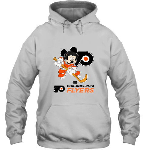 NHL Hockey Mickey Mouse Team Philadelphia Flyers Hoodie