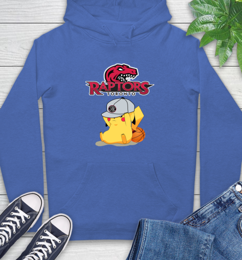 NBA Pikachu Basketball Sports Toronto Raptors Hoodie 9