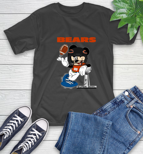 NFL Chicago Bears Mickey Mouse Disney Super Bowl Football T Shirt T-Shirt 2