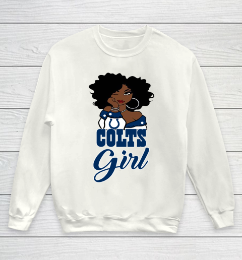 Indianapolis Colts Girl NFL Youth Sweatshirt 2