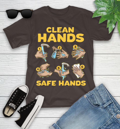 Nurse Shirt Washing Clean Hands Safe Hand Hygiene Wash Save T Shirt Youth T-Shirt 6