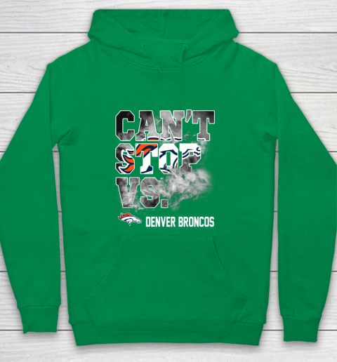NFL Denver Broncos Can't Stop Vs Youth Hoodie 5 NFL Denver Broncos Can't Stop Vs Youth Hoodie - Image 5