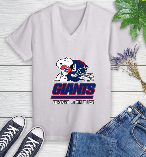 NFL The Peanuts Movie Snoopy Forever Win Or Lose Football New York Giants 77