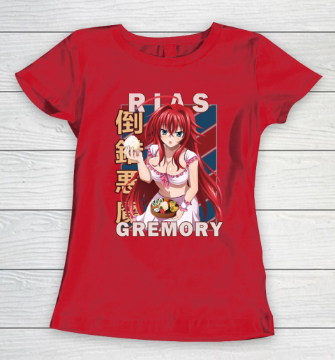 【NEW限定品】 School High Gremory Rias DxD Retro Hīrō Dī Dī Haisukūru Tシャツ・アパレル