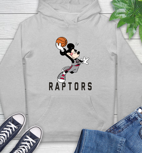NBA Basketball Toronto Raptors Cheerful Mickey Mouse Shirt Hoodie 6