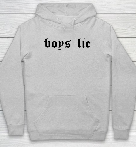 Boys Lie Hoodie Tee For Sports