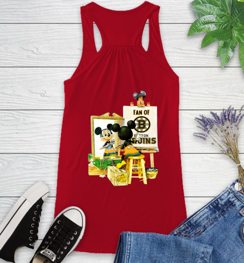 NHL Hockey Boston Bruins Mickey Drawing Shirt 39