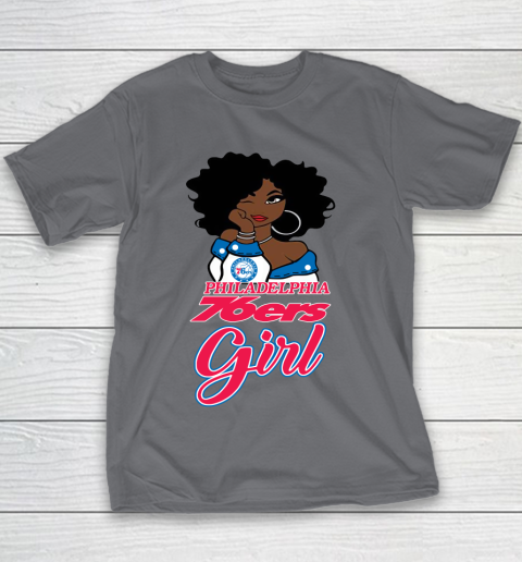 Philadelphia 76ers Girl NBA Youth T-Shirt 8