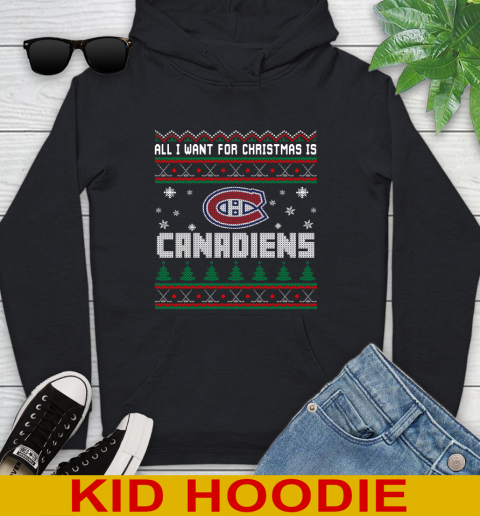 Montreal Canadiens NHL Hockey All I Want For Christmas Is My Team Sports 128