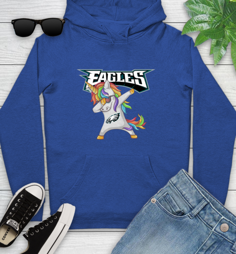 Philadelphia Eagles NFL Football Funny Unicorn Dabbing Sports Youth Hoodie 10 Philadelphia Eagles NFL Football Funny Unicorn Dabbing Sports Youth Hoodie - Image 10