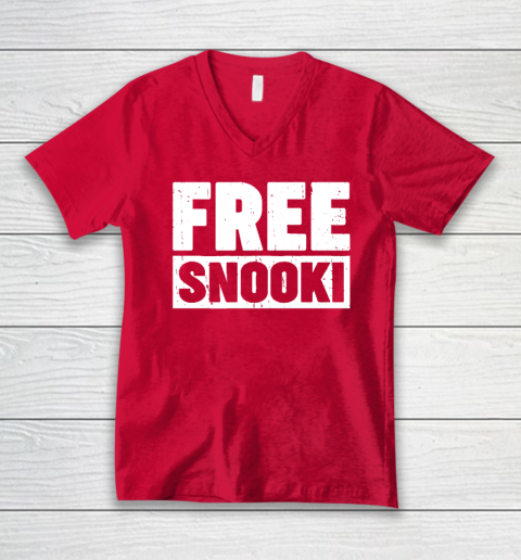 Free Snooki V-Neck T-Shirt 5