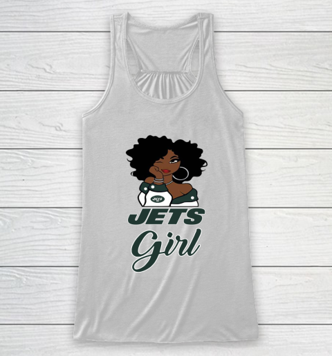 New York Jets Girl NFL Racerback Tank 2