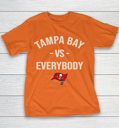 Tampa Bay Buccaneers Vs Everybody Youth T-Shirt 4