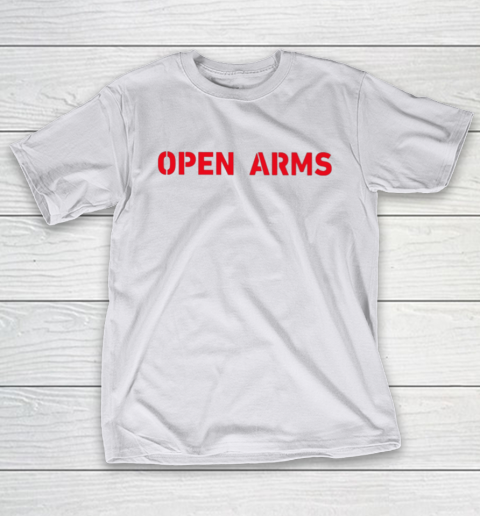Open Arms Pep Guardiola - Print On Front And Back T-Shirt 9