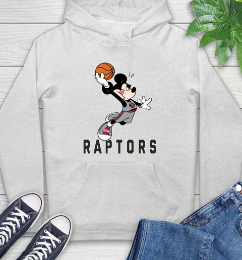 NBA Basketball Toronto Raptors Cheerful Mickey Mouse Shirt Hoodie 2