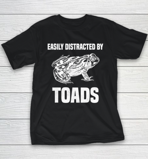 Toad Shirt Funny Frog Quote Joke Toad Lover Youth T-Shirt