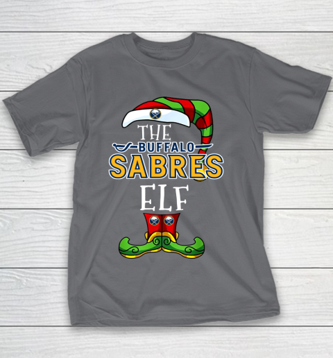 Buffalo Sabres Christmas ELF Funny NHL Youth T-Shirt 5