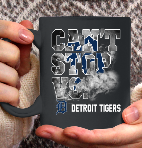 MLB Detroit Tigers Baseball Can't Stop Vs Detroit Tigers Ceramic Mug 11oz
