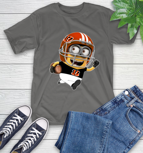 NFL Cincinnati Bengals Minions Disney Football Sports T-Shirt 9