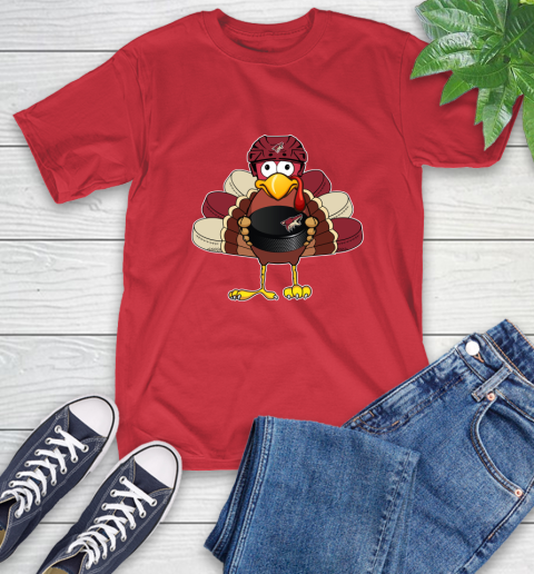 Arizona Coyotes Turkey Thanksgiving Day T-Shirt 10