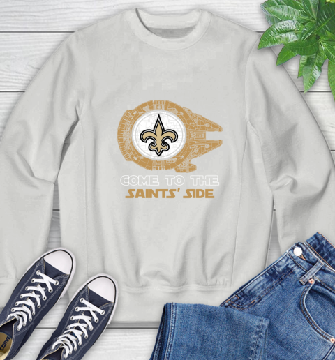 NFL Come To The New Orleans Saints Wars Football Sports Sweatshirt - Image 6