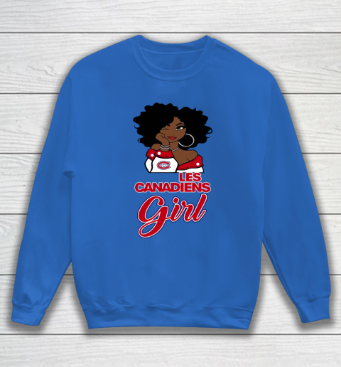 Montreal Canadiens Girl NHL Sweatshirt 7