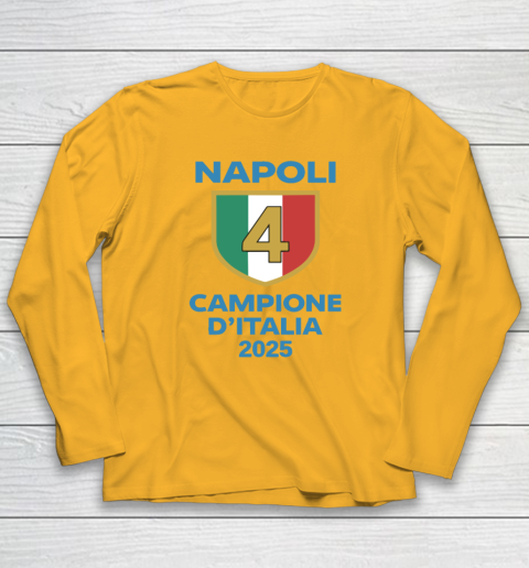 Napoli Campione D'Italia 2025 Long Sleeve T-Shirt 2
