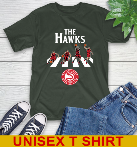 NBA Basketball Atlanta Hawks The Beatles Rock Band Shirt T-Shirt 6