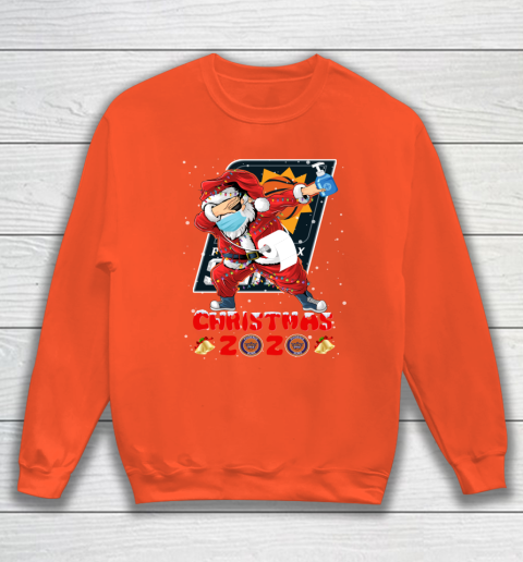 Phoenix Suns Funny Santa Claus Dabbing Christmas 2020 NBA Sweatshirt 3