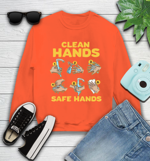 Nurse Shirt Washing Clean Hands Safe Hand Hygiene Wash Save T Shirt Sweatshirt 3