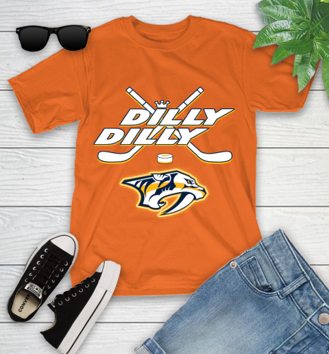 NHL Nashville Predators Dilly Dilly Hockey Sports Youth T-Shirt 7
