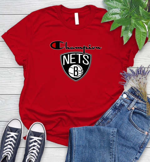 NBA Basketball Brooklyn Nets Champion Shirt Women's T-Shirt 9