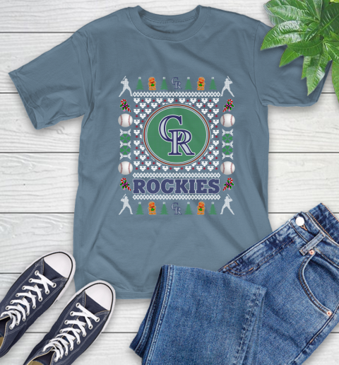 Colorado Rockies Merry Christmas MLB Baseball Loyal Fan Ugly Shirt 8